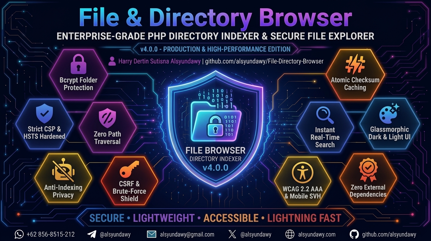 File & Directory Browser Banner